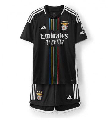 Benfica Replica Away Stadium Kit for Kids 2023-24 Short Sleeve (+ pants)